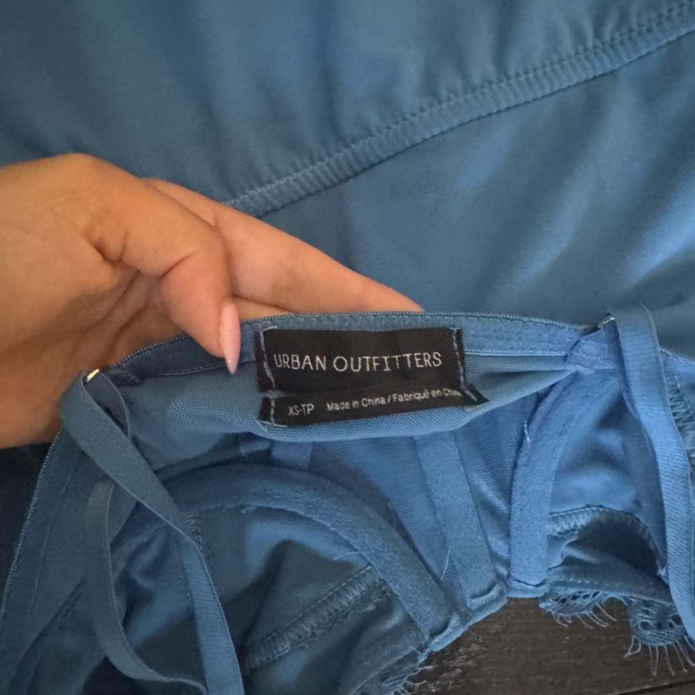 Urban Outfitters Sky Blue Mini Dress - Picture 7 of 7
